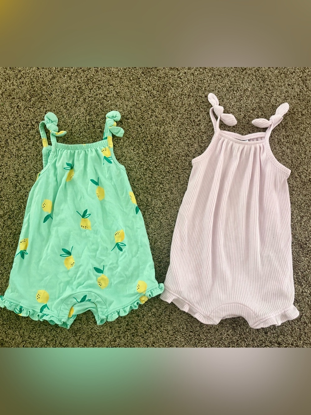 Old Navy Baby Girl Romper Bundle – 12–18 Months